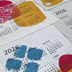 MAKE + TAKE: 2026 TEA TOWEL CALENDAR